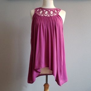 Love Stitch Purple tank